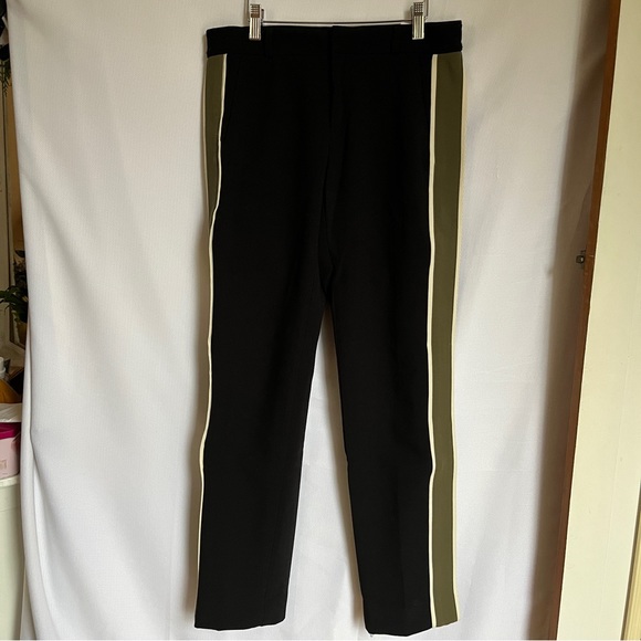 Banana Republic x Olivia Palmero tuxedo stripe pants - Picture 4 of 4